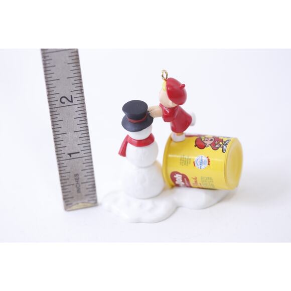 Hallmark, 2005, Hasbro, Play-Doh, Building Snowman, Ornament, Christmas, Vintage - Picture 3 of 3